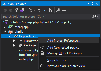 Adding dependencies